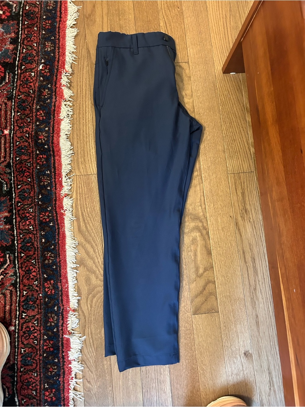 4 Men's Navy/Grey Performance Dress Pants LOT. Rhone, Kenneth Cole etc